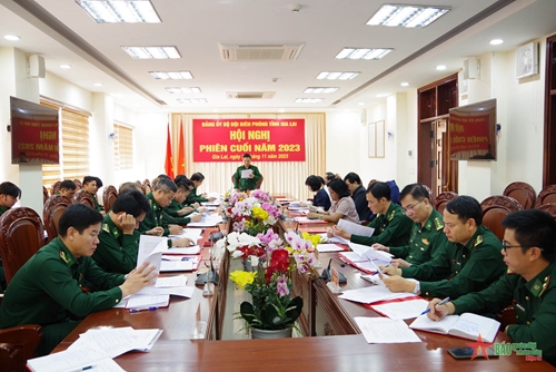 Đảng ủy Bộ đội Biên phòng tỉnh Gia Lai: Ra nghị quyết lãnh đạo thực hiện nhiệm vụ năm 2024